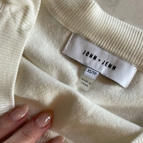 x Revolve One Shoulder Sweater by John & Jenn by Line - Picture 4 of 5